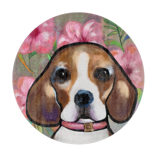Tabla De Cortar Beagle (Anverso)