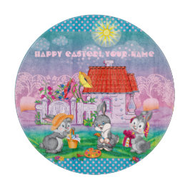 Tabla De Cortar Bebé conejo pequeño