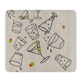 Tabla de cortar bebidas