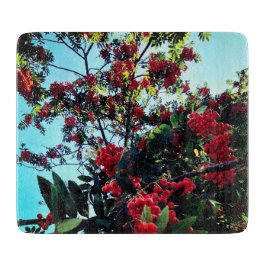 Tabla De Cortar Bellas rojas