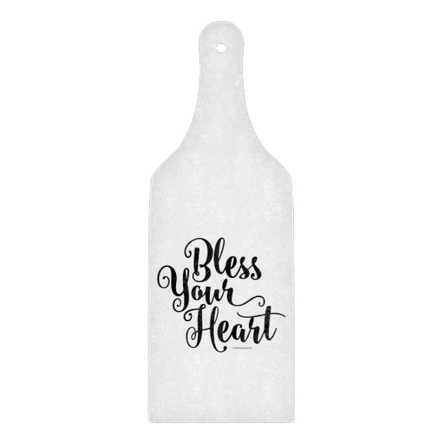 Tabla De Cortar Bendito sea tu corazón (Anverso)