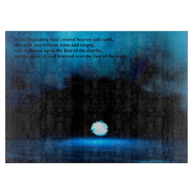 Tabla De Cortar Bereshit - Al Principio (Anverso)