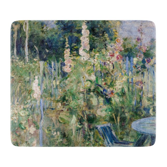 Tabla De Cortar Berthe Morisot - Rosas Tremieres (Anverso)