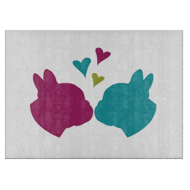 Tabla De Cortar Beso del francés (Anverso)