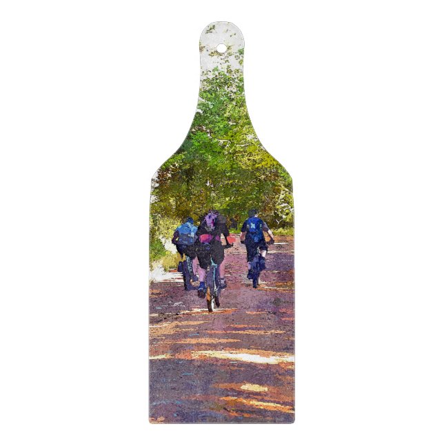 TABLA DE CORTAR BICICLETA DE MONTAÑA (Anverso)