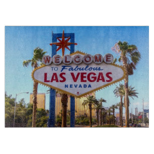 Tabla De Cortar Bienvenidos A La Fabulosa Puerta De Las Vegas