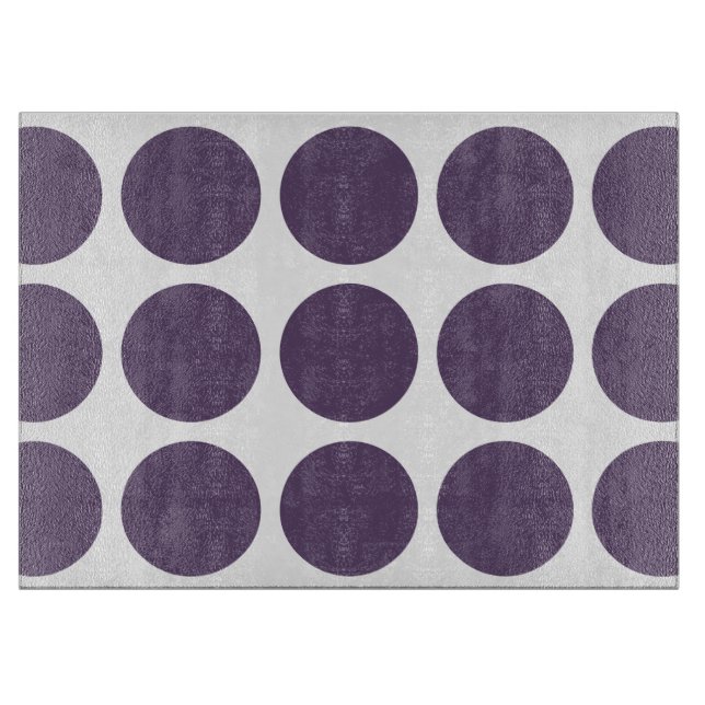 Tabla De Cortar Big Polka Dots Cutting Board (Anverso)