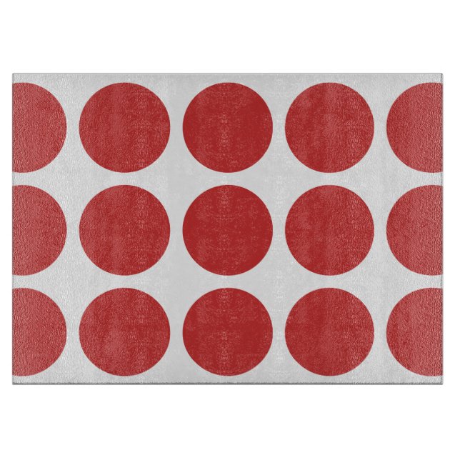 Tabla De Cortar Big Polka Dots Cutting Board (Anverso)