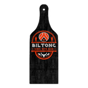 Tabla De Cortar Biltong Y Cerveza