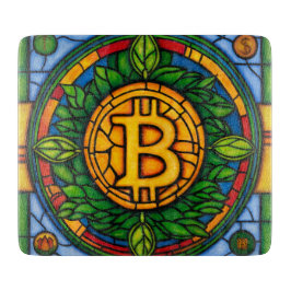 Tabla De Cortar Bitcoin Cutting Board