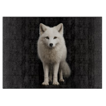 Black 4 Luxe Glass board Ivory Arctic Fox