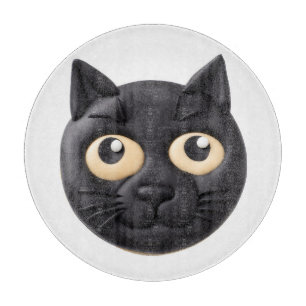 Tabla De Cortar Black Cat 3D Inspirado