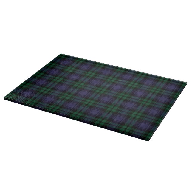 Tabla De Cortar Black Watch Tartan, Plaid (Borde)