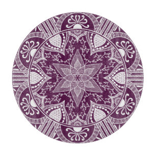 Tabla De Cortar Blackberry Mandala