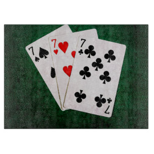 Tabla De Cortar Blackjack 21 - Siete, Siete, Siete