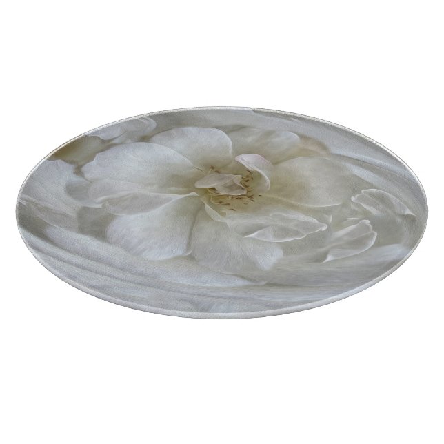 Tabla De Cortar Blanco marfil (Borde)