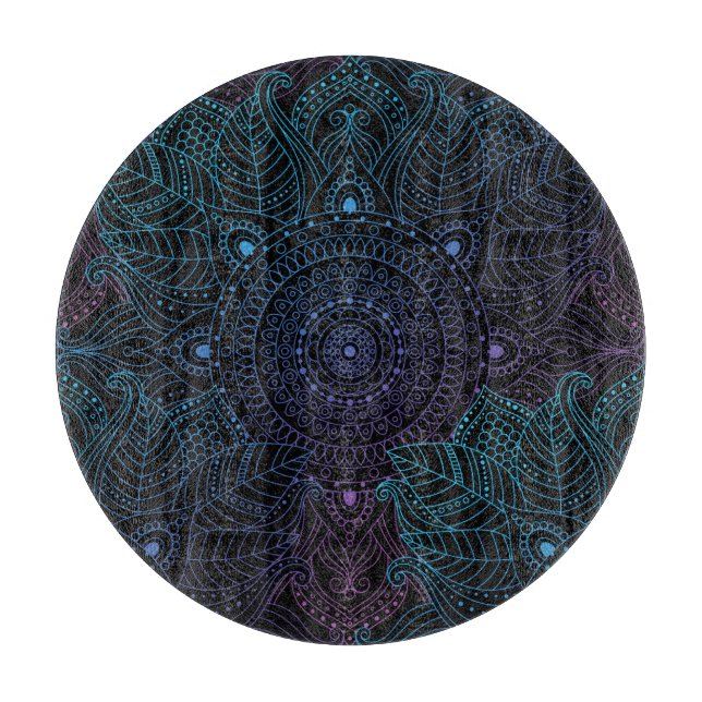 Tabla De Cortar Bliss árabe: Magia Mandala Oriental (Anverso)