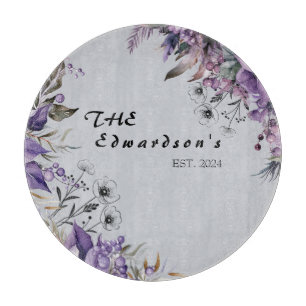 Tabla De Cortar Blossom & Bloom: Placa de corte floral