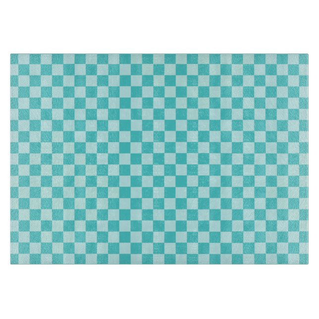 Tabla De Cortar Blue Combination Classic Checkerboard de STaylor (Anverso)