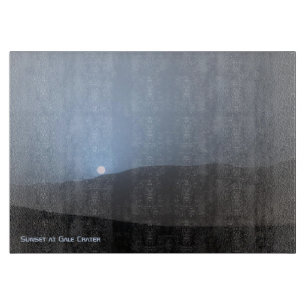 Tabla De Cortar Blue Martian Sunset