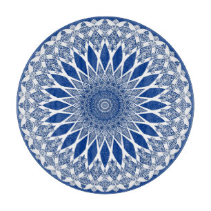 Tabla De Cortar Blue Pacific Tristyns Mandala