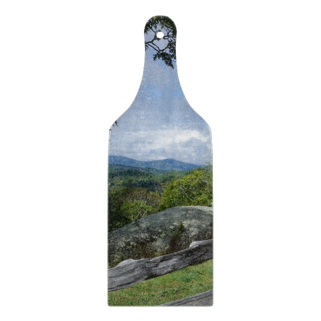 Tabla De Cortar Blue Ridge Mountains Vista Cutting Board (Anverso)