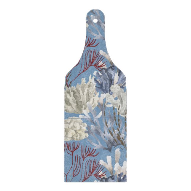 Tabla De Cortar Blue Under the Sea Florida Corals (Anverso)