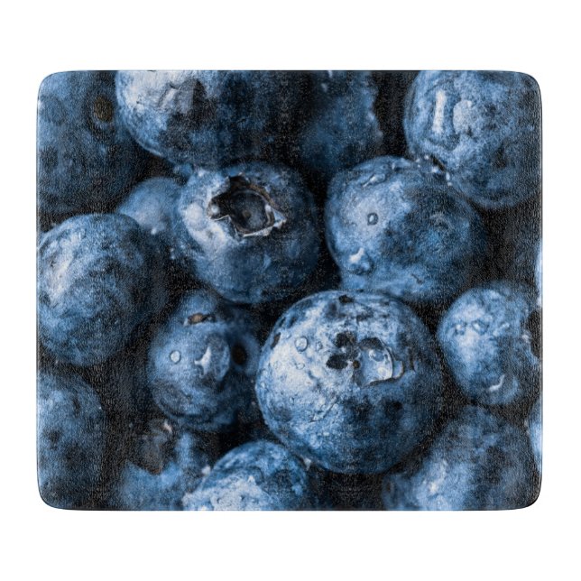 Tabla De Cortar Blueberries Fruit (Anverso)