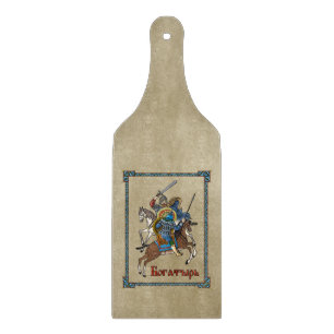 Tabla De Cortar Bogatyr ruso medieval