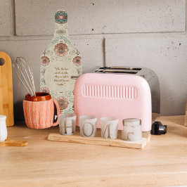 Tabla De Cortar Boho Herb Personalizable