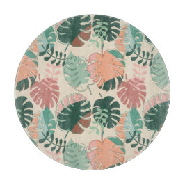 Tabla De Cortar Boho Moda Tropical Monstera Plant Lover