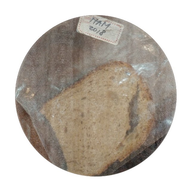 Tabla De Cortar Bolsa con rebanada de pan (Anverso)