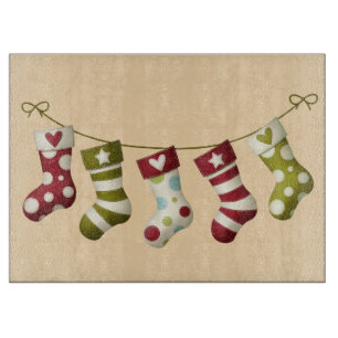 Tabla De Cortar Bolsas de Navidades/Junta de corte de vidrio