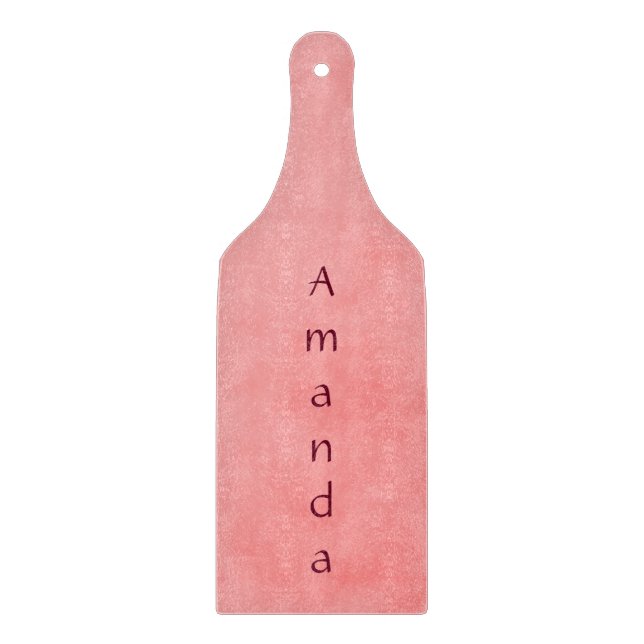 Tabla De Cortar Bonito rosa (Anverso)