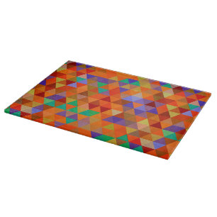 Tabla De Cortar Bonito Triangle grunge patrón I + tus ideas