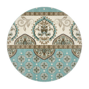 Tabla De Cortar Borde de estilo étnico-marroquí decorativo