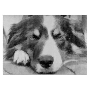 TABLA DE CORTAR BORDER COLLIE