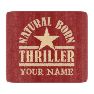Tabla De Cortar Born natural Thriller personalizado tablero de cor