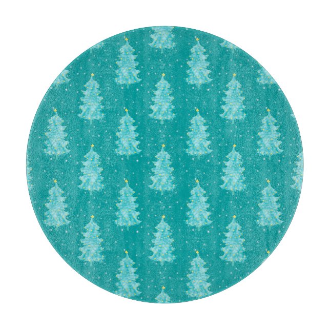 Tabla De Cortar Bosque de navidades (Anverso)