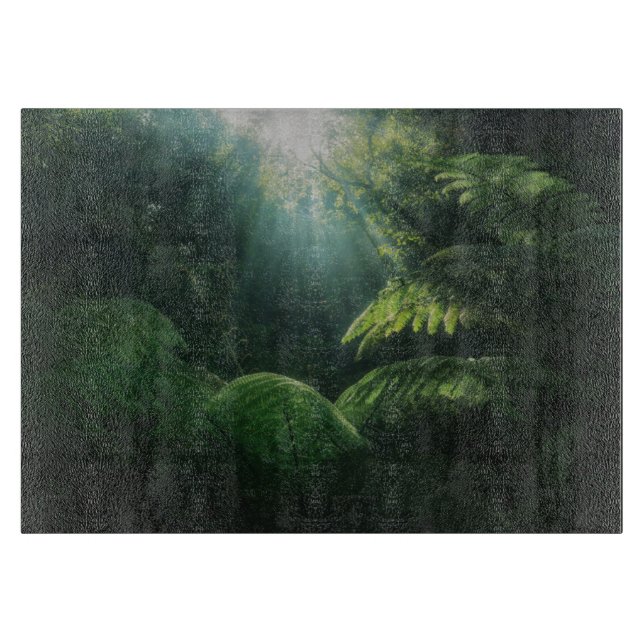 Tabla De Cortar Bosques | Ferrocarriles en la selva tropical (Anverso)