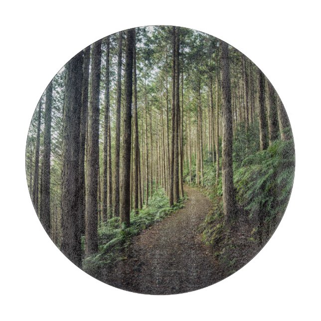 Tabla De Cortar Bosques | Montañas de Wakayama Japón (Anverso)