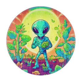 Tabla De Cortar Botánico extraterrestre: Plantas eléctricas