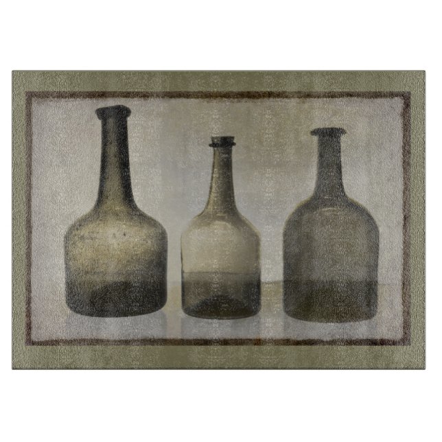 Tabla De Cortar Botellas rusas de arte vital (Anverso)