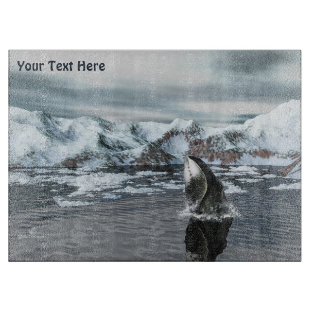 Tabla De Cortar Bowhead Whale (Anverso)