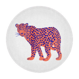 Tabla De Cortar Bright Leopard