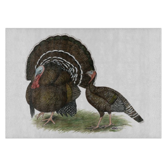 Tabla De Cortar Bronce estándar de Turquía (Anverso)