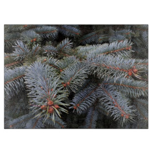 Tabla De Cortar brotes de árbol de abetos