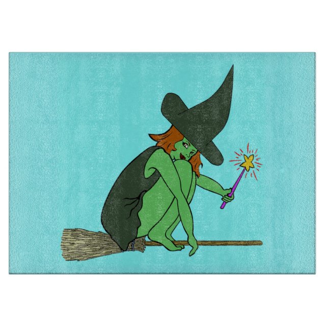 Tabla De Cortar Bruja (Anverso)