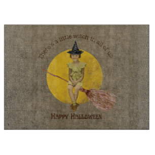 Tabla De Cortar Bruja Pequeña En Todas Nosotras Halloween