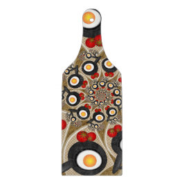 Tabla De Cortar Brunch Fractal Art Comida divertida, Tomates, Huev
